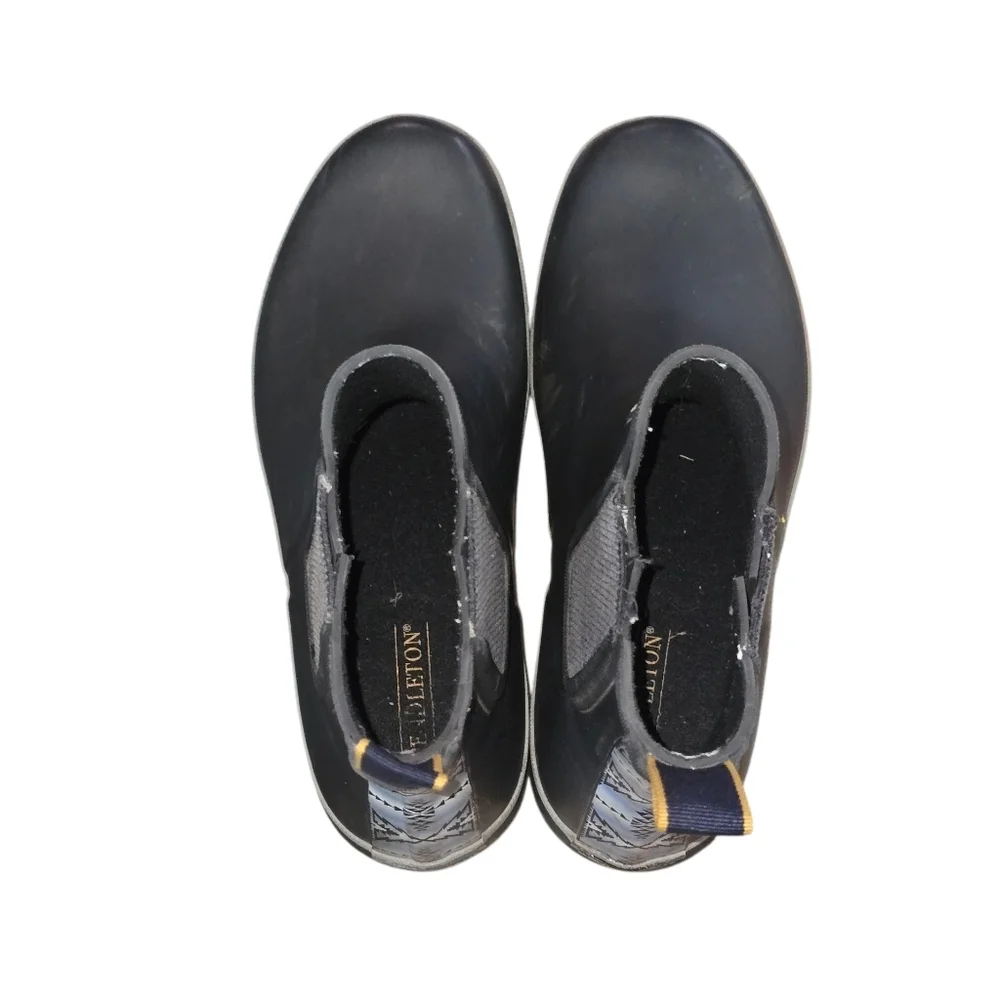 Pendleton Women's Black Chelsea Waterproof Rain Boot Size 10